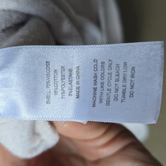 Eddie Bauer supersoft full zip  Cream chalk Hoodie Small S - Picture 8 of 12